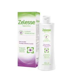 ZELESSE higiene intima solucion limpiadora 250ml.