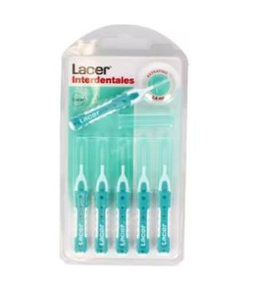 INTERDENTAL LACER EXTRAFINO recto turquesa 6ud.
