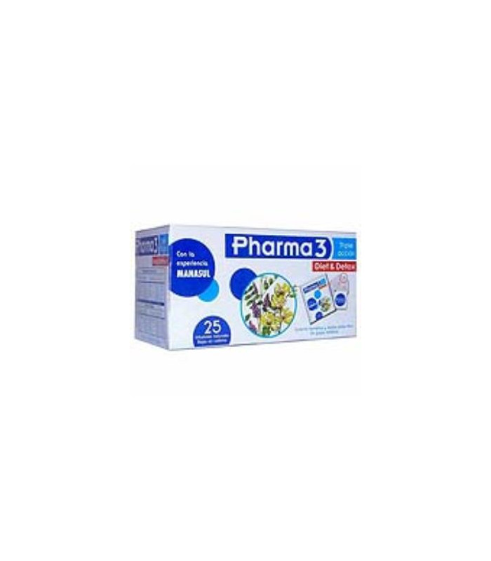 BIE3 PHARMA 3 DIET &  DETOX infusion 25sbrs.