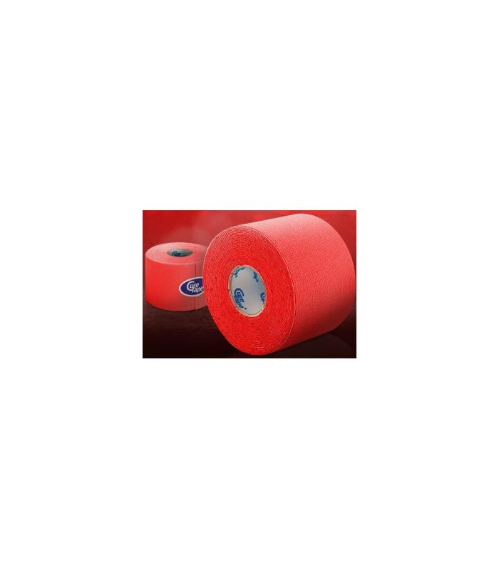 CURE TAPE rojo vendaje neuromuscular (5cm x 5m)