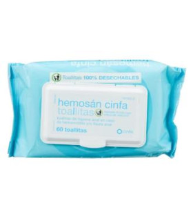 HEMOSAN CINFA 60 toallitas