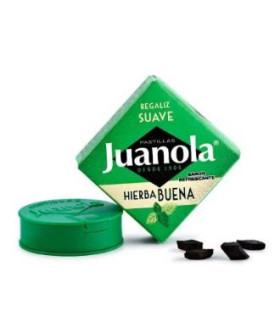 JUANOLA PASTILLAS HIERBABUENA caja verde 5,4gr.