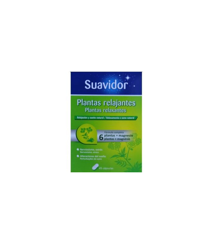 SUAVIDOR plantas relajantes 45cap.