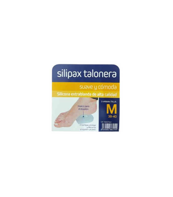 SILIPAX TALONERA silicona T/M 2un