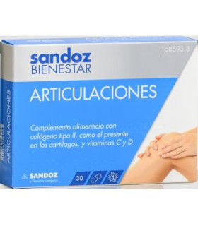SANDOZ BIENESTAR ARTICULACION 30 caps