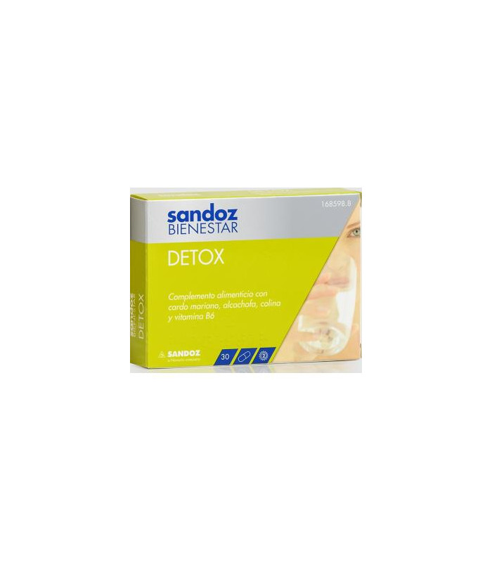 SANDOZ BIENESTAR DETOX 30 caps