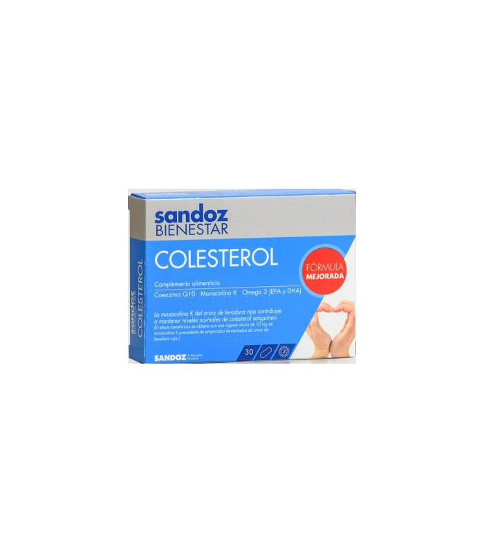 SANDOZ BIENESTAR COLESTEROL 30 caps
