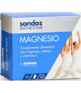 SANDOZ BIENESTAR MAGNESIO 30 sobres