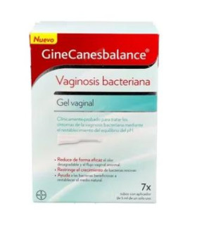 GINECANESBALANCE gel vaginal 7 tubos 5ml.