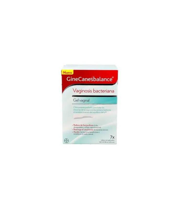 GINECANESBALANCE gel vaginal 7 tubos 5ml.