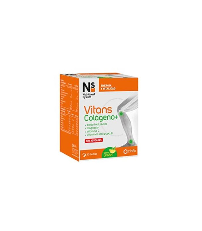 NS VITANS COLAGENO+ LIMON 30 sobres