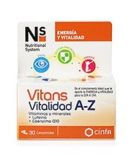 NS VITANS VITALIDAD A-Z 30 comp