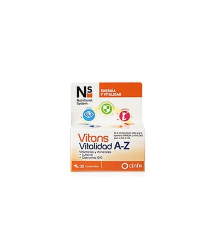 NS VITANS VITALIDAD A-Z 30 comp