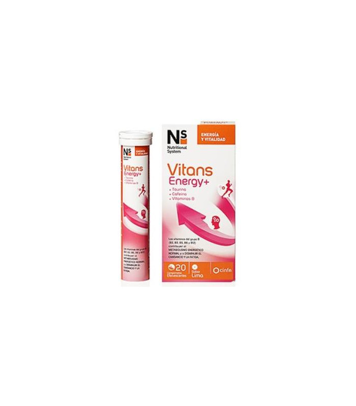 NS VITANS ENERGY+ 20 comp eferv