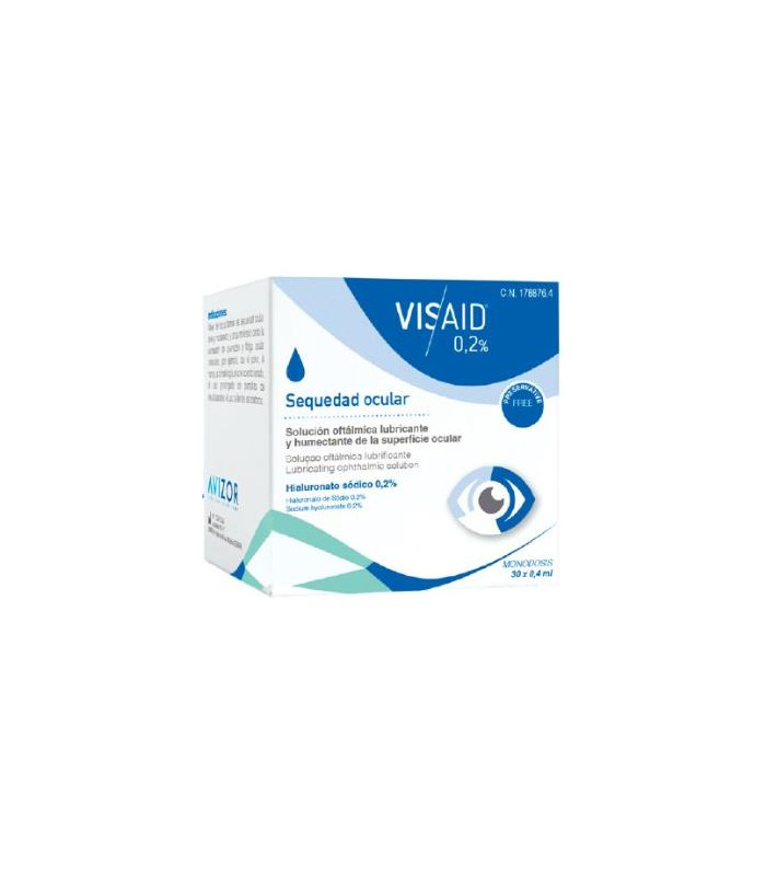 VISAID 0,2% sequedad ocular 30monodosis