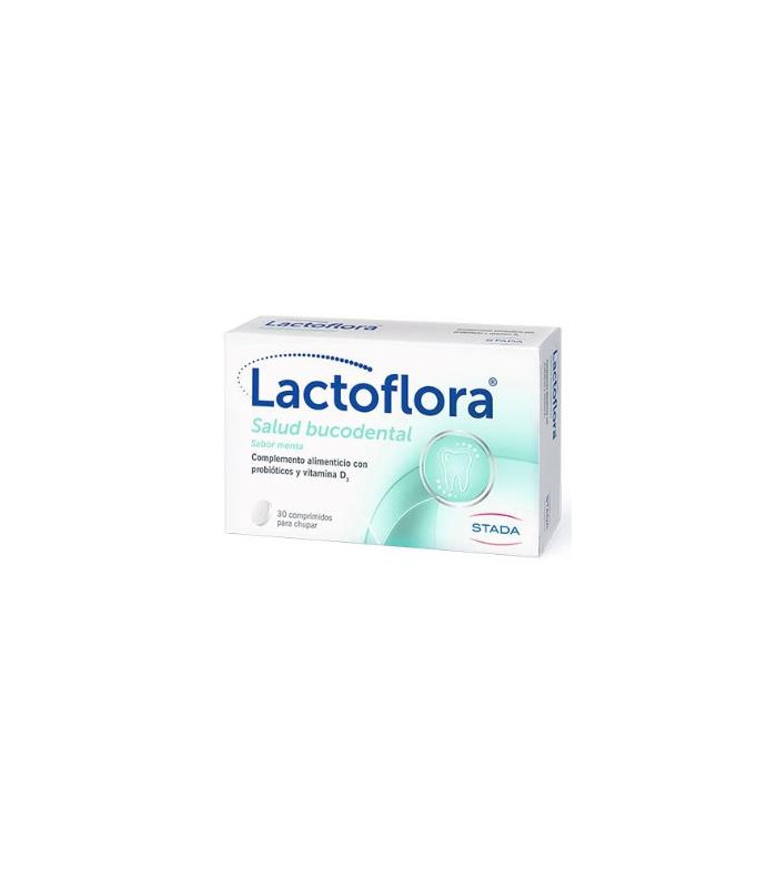 LACTOFLORA SALUD BUCODENTAL menta 30 comp