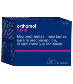 ORTHOMOL NATAL 30dosis granulado+caps.