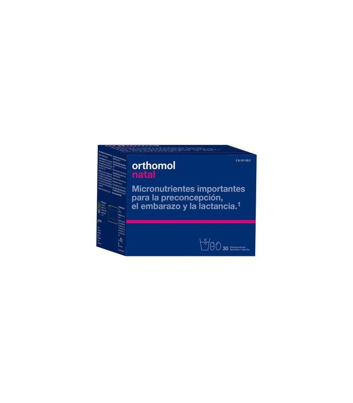 ORTHOMOL NATAL 30dosis granulado+caps.