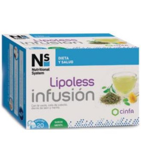 NS LIPOLESS INFUSION 20 sobres