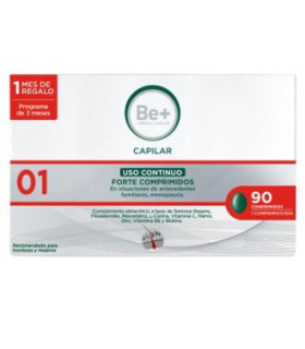 BE+ CAPILAR ANTICAIDA CONTINUO FORTE 90comp