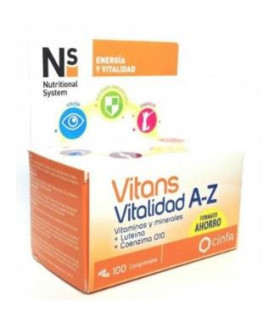 NS VITANS VITALIDAD A-Z 100 comp