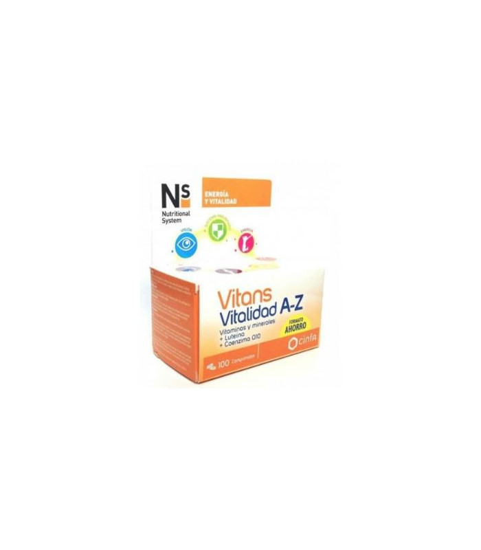 NS VITANS VITALIDAD A-Z 100 comp