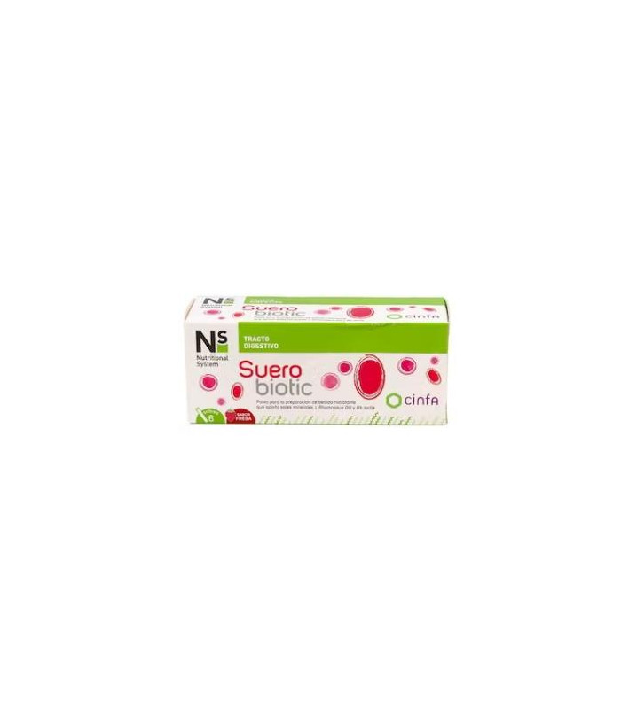 NS SUEROBIOTIC FRESA 6 sobres