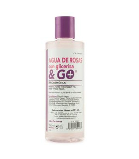 AGUA DE ROSAS + glicerina 250ml.