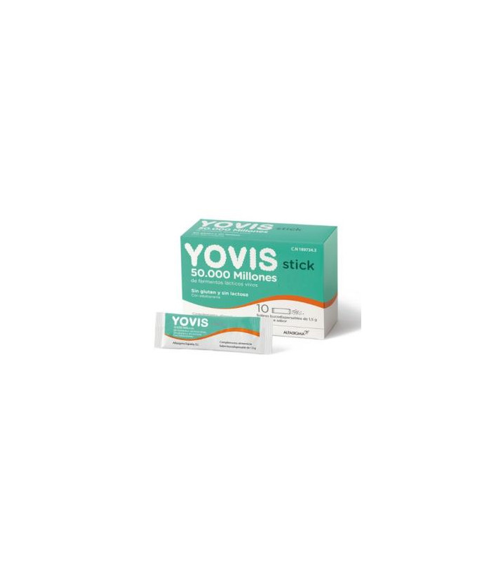 YOVIS STICK 10sbrs. bucosdisp.