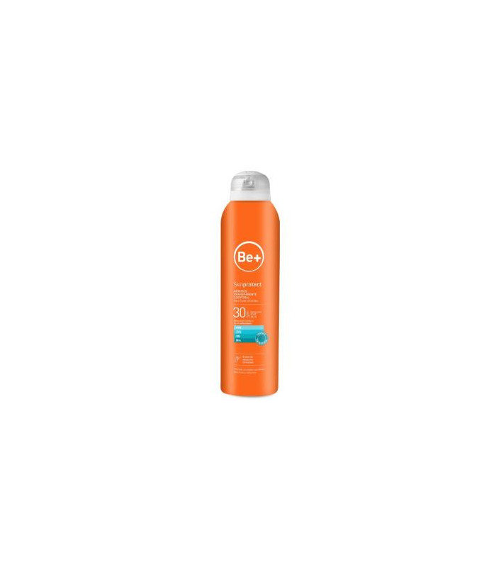 BE+  CORP spf 30+ AEROSOL TRANSP 200ml