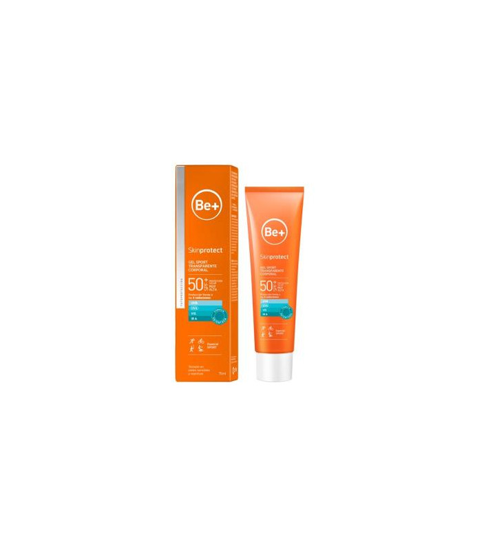 BE+  SPORT CORP spf 50+ GEL TRANS 75ml