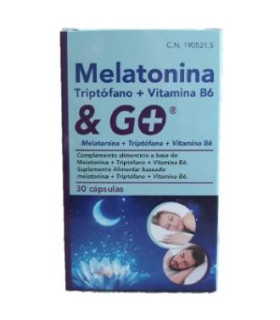 MELATONINA + TRIPTOFANO + VIT. B6 30cap.