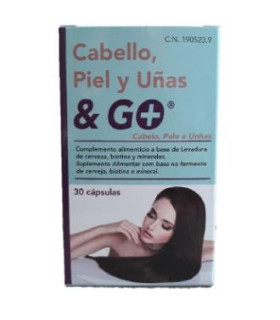 CABELLO PIEL Y UÑAS 30cap.