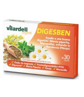 VILARDELL DIGEST DIGESBEN 30caps