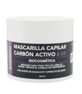 MASCARILLA CAPILAR DETOX carbon activo 200ml.**