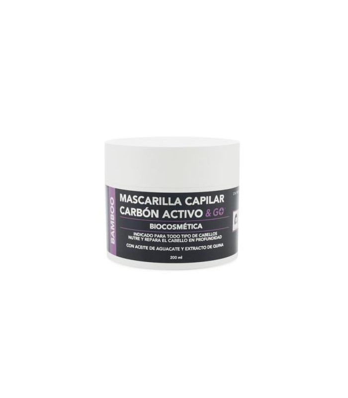 MASCARILLA CAPILAR DETOX carbon activo 200ml.**