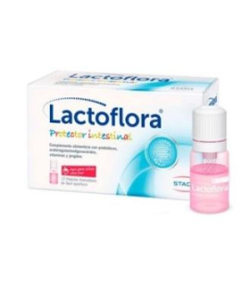 LACTOFLORA PROTEC INTESTINAL NIÑOS 10 FRASCOS 7 ML