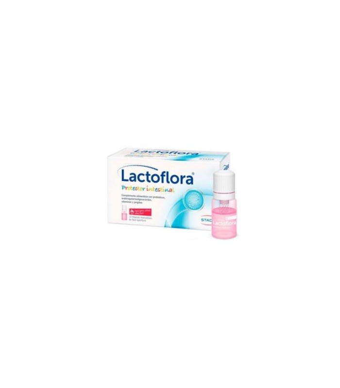 LACTOFLORA PROTEC INTESTINAL NIÑOS 10 FRASCOS 7 ML