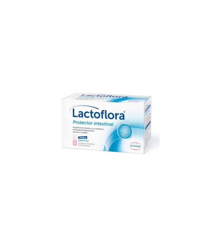 LACTOFLORA PROTECTOR INTESTINAL ADULTO 10 FRASCOS