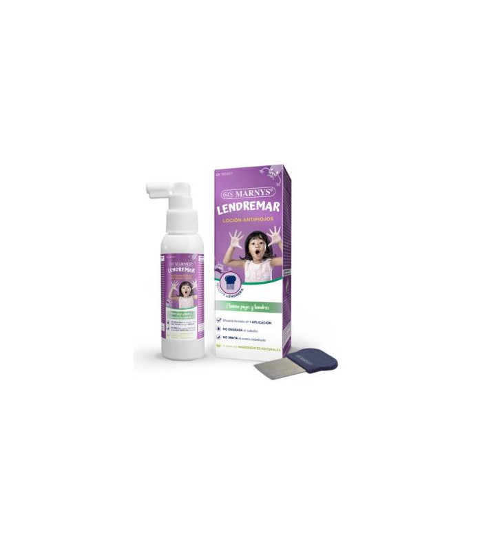 LENDREMAR elimina piojos y liendres 100ml.