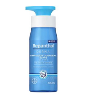 BEPANTHOL DERMA gel limpiador corp. diario 400ml