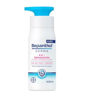 BEPANTHOL DERMA reparadora locion corporal 400ml.