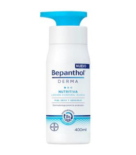 BEPANTHOL DERMA locion corporal nutritiva 400ml.