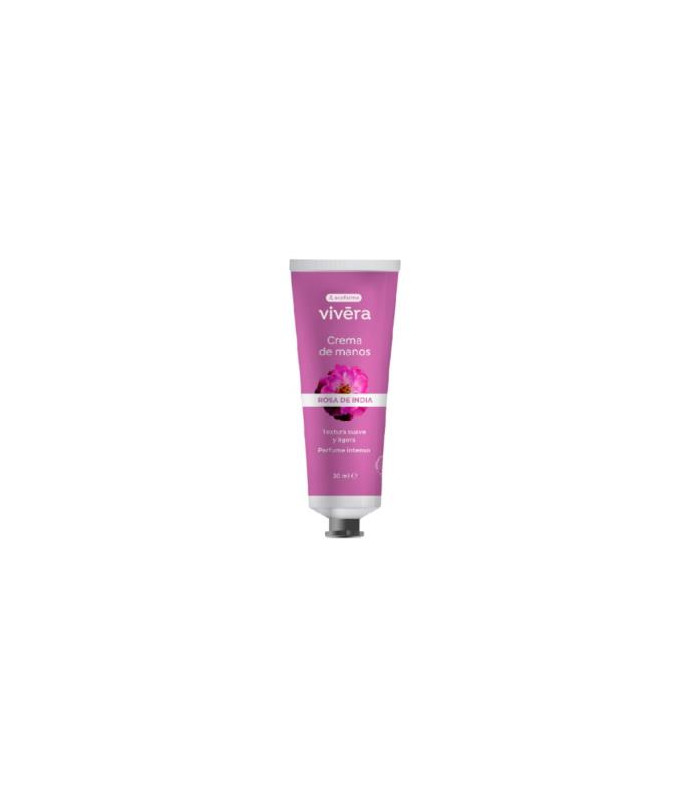 VIVERA CREMA DE MANOS rosa de india 30ml