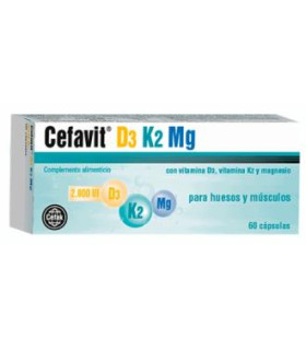 CEFAVIT D3-K2-MG 60cap.