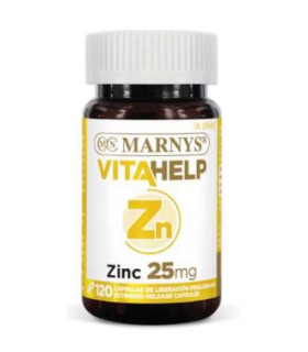 VITAHELP ZINC 25mg. 120perlas