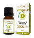 VITAHELP VITAMINA D 2000UI liquida 10ml.
