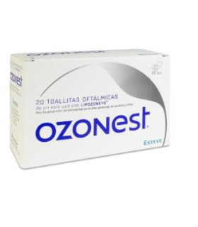OZONEST toallitas oftalmicas 20ud.