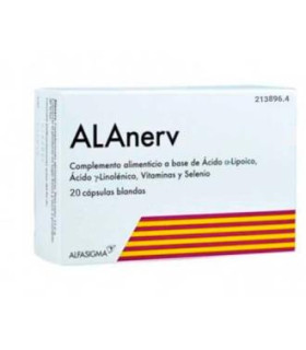 ALANERV 920mg. 20cap.