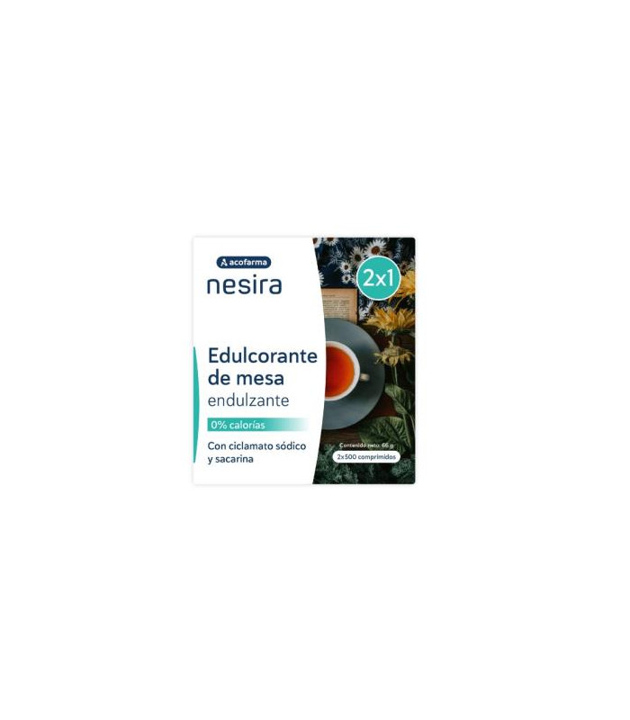 NESIRA EDULCORANTE 2X500comp